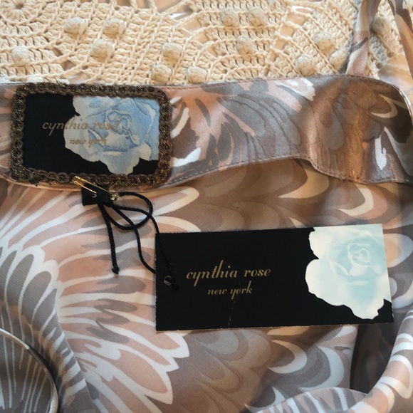 Cynthia Rose silk camisole - NWT - Picture 3 of 7